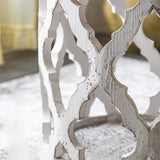 Retro Style White End Table Wooden Tray Tabletop Side Table-Richsoul-End & Side Tables,Furniture,Living Room Furniture