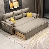 Full Sleeper Sofa Cotton&linen Upholstered Convertible Sofa with Storage 3 Function-Richsoul-Daybeds,Furniture,Living Room Furniture