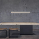63" Rectangular Dining Table Modern Industrial Table