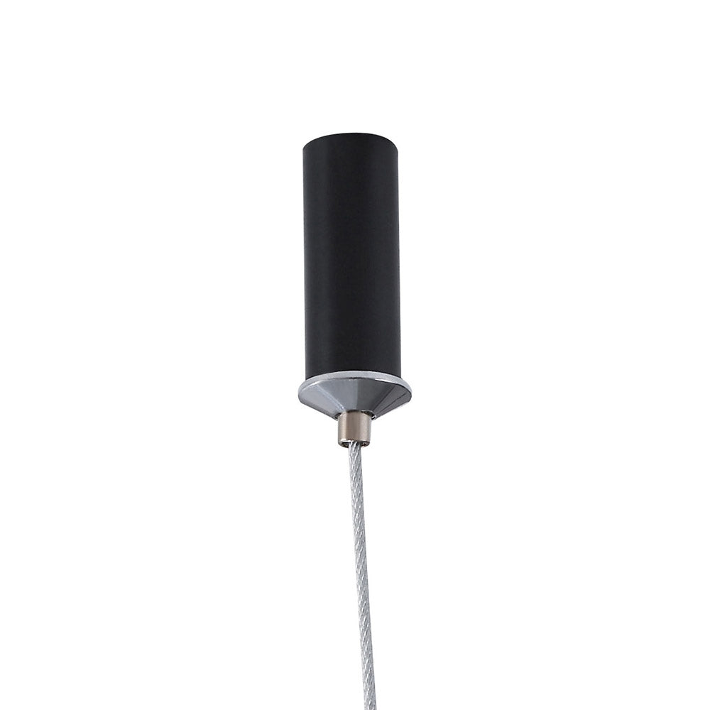 Modern Nordic Gold Cylinder Adjustable Black Branch 9-Light Pendant Light