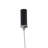Modern Nordic Gold Cylinder Adjustable Black Branch 9-Light Pendant Light