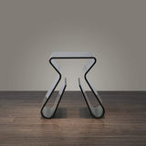 Stylish Side Table Acrylic Smoky Gray End Table with Storage Accent Table-Richsoul-End & Side Tables,Furniture,Living Room Furniture