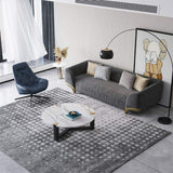 86.6" Gray Upholstered Sofa 3-Seat Cotton & Linen Sofa with Pillows Gold Legs-Richsoul-Furniture,Living Room Furniture,Sofas & Loveseats