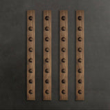 50.8" Solid Wood Wall Wine Rack for 32 Bottles