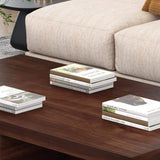 Farmhouse Wood Coffee Table Rectangle-shaped in Natural Rustic-Richsoul-Coffee Tables,Furniture,Living Room Furniture