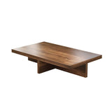 Farmhouse Wood Coffee Table Rectangle-shaped in Natural Rustic-Richsoul-Coffee Tables,Furniture,Living Room Furniture