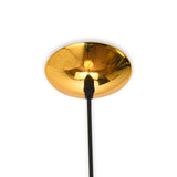 Ring Globe Single Pendant Light Glass Globe Contemporary Minimalist