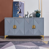 Modernes blaues Sideboard Buffet 59