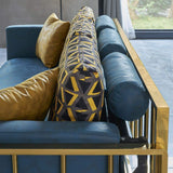 Modern Wood Bunk Bed Sleeper Convertible Sofa Bed 3-Seater Pillows Included-Richsoul-Daybeds,Furniture,Living Room Furniture