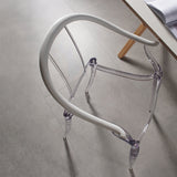 Modern Dining Chair Clear Dining Chair PC Chair