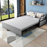 Modern Full Sleeper Sofa Linen Upholstered Convertible Sofa with Storage-Richsoul-Daybeds,Furniture,Living Room Furniture