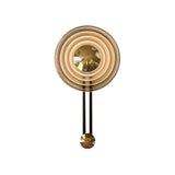 Mid-Century Modern Wall Sconce Decorative LED Wall Light in Brass