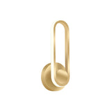 Modern Gold LED Rotated Indoor Wall Sconce