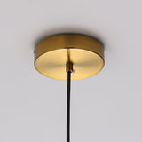 Mini Cylinder Single-Light Modern Pendant Light in Gold