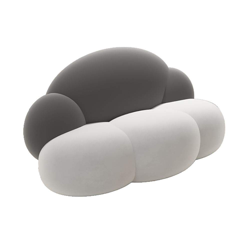 55.1" Cloud Sofa Velvet Upholstered Sofa 2-Seater Sofa Solid Wood Frame Sofa-Richsoul-Furniture,Living Room Furniture,Sofas & Loveseats