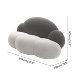55.1" Cloud Sofa Velvet Upholstered Sofa 2-Seater Sofa Solid Wood Frame Sofa-Richsoul-Furniture,Living Room Furniture,Sofas & Loveseats