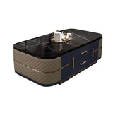 Modern Marble Coffee Table with Storage in Black-Richsoul-Coffee Tables,Furniture,Living Room Furniture