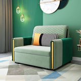 Modern Accent Chair Full Sleeper Bed Leath-aire Upholstered Convertible Chair-Richsoul-Daybeds,Furniture,Living Room Furniture