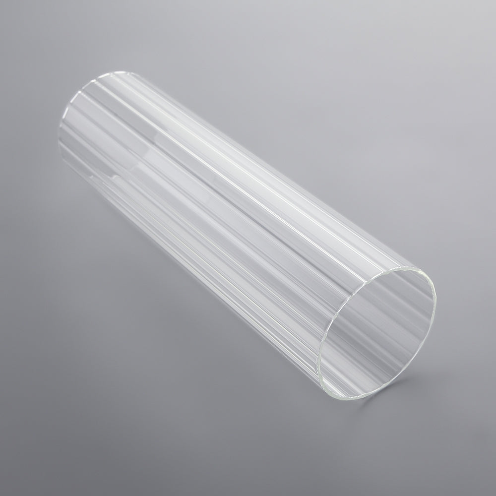 Modern Minimalist 1-Light Cylinder Clear Ribbed Glass Shade Wall Sconces in Gold&Black