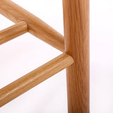 Modern Bench Dining Room Bench Rattan Bench with Wood Legs