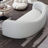 66.9" White Velvet Upholstered Sofa Birch Frame Sofa-Richsoul-Furniture,Living Room Furniture,Sofas & Loveseats