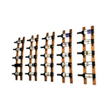 Farmhouse Wooden Wall Wine Rack