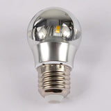 5W E26 Half Chrome LED Light Bulb Warm Light Shadow Light Bulb