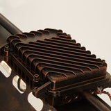 Industrial Loft Linear Pendant Light Vintage Pool Light Fixture Rust 6-Light Pendant Light