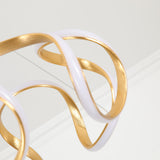 Rola Gold LED Unique Geometric Pendant Light Haning Ceiling Light