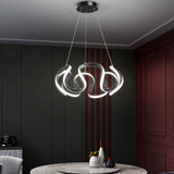 Rola Gold LED Unique Geometric Pendant Light Haning Ceiling Light