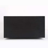 Modern 94 Inch Black TV Stand Rectangle Media Stand Wood TV Console with 4 Drawers-Richsoul-Furniture,Living Room Furniture,TV Stands