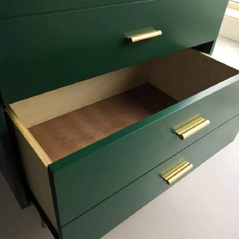 4 Drawer Chest Dresser Storage Chest Blue Accent Cabinet for Bedroom-Richsoul-Cabinets & Chests,Furniture,Living Room Furniture