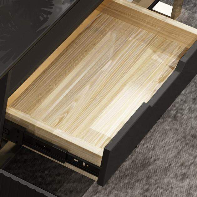Modern 79" TV Stand Rectangular TV Stand With Drawers With Doors Media Cabinet-Richsoul-Furniture,Living Room Furniture,TV Stands