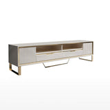Modern 79" TV Stand Rectangular TV Stand With Drawers With Doors Media Cabinet-Richsoul-Furniture,Living Room Furniture,TV Stands