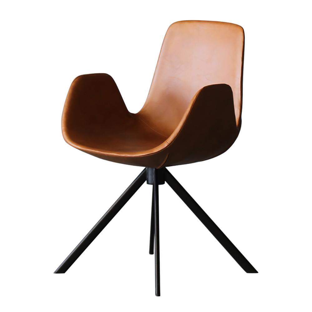 Modern Office Chair for Desk Upholstered PU Leather Task Chair with Armrest-Furniture,Office Chairs,Office Furniture