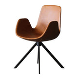 Modern Office Chair for Desk Upholstered PU Leather Task Chair with Armrest-Furniture,Office Chairs,Office Furniture