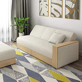 80.7" Gray Modern Full Sleeper Convertible Sofa with Storage-Richsoul-Daybeds,Furniture,Living Room Furniture