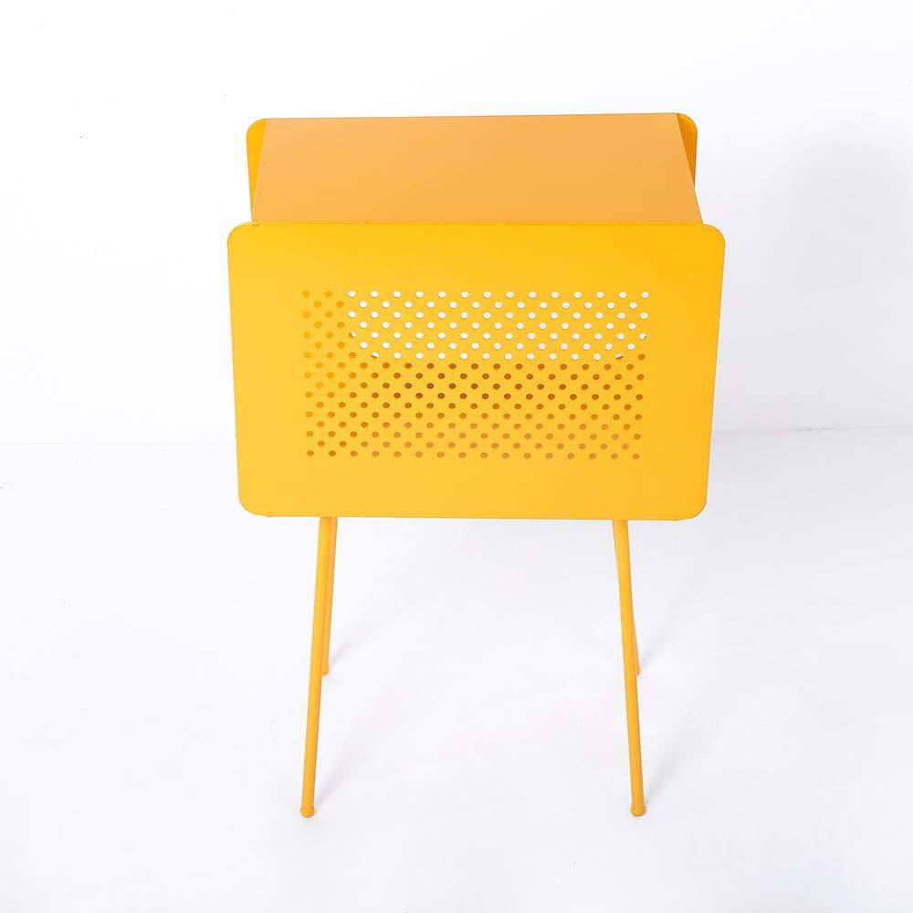 Modern End Table in Television Shape Hollow Side Table in Fresh Pink-Richsoul-End & Side Tables,Furniture,Living Room Furniture