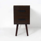 White Rectangle End Table with Drawers Modern Sofa Table for Living Room-Richsoul-End & Side Tables,Furniture,Living Room Furniture