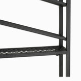Industrial Wall Mounted Wine Rack with Glass Rack