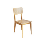 Modern Natural Dining Chair Rattan Ash Dining Chair