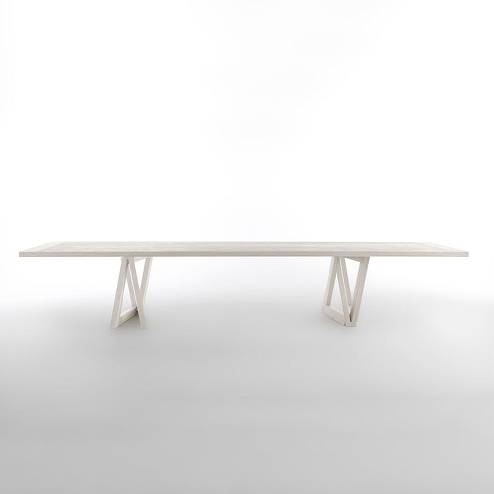 63" Rectangular Dining Table Black Solid Wood Table Top Square Metal Base