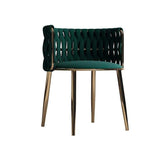 Nordic Off White Round Accent Chair with Velvet Upholstery-Richsoul-Chairs & Recliners,Furniture,Living Room Furniture