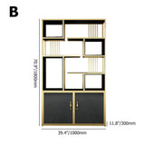 Contemporary Stand Standard Bookshelf with Doors-Bookcases & Bookshelves,Furniture,Office Furniture
