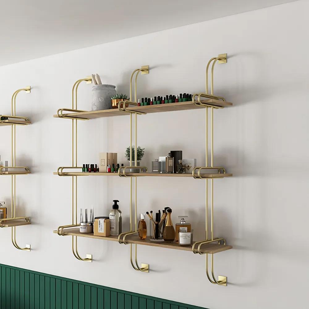 3-Tier Luxury Floating Shelves Wooden Wall Shelf Wall Mounted Shelves