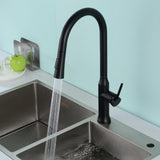Kitchen Faucet with Sprayer Pull Down Touch Faucet Brushed Nickel Stainless Steel