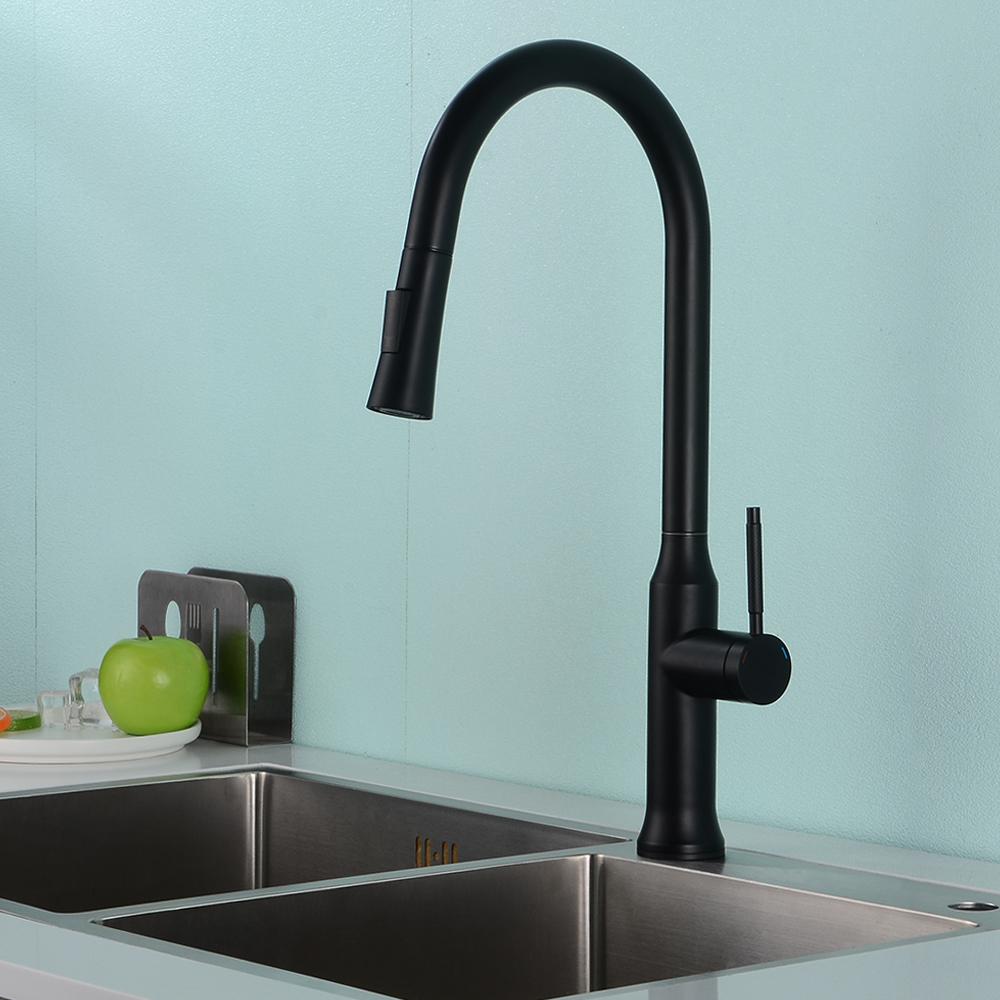 Kitchen Faucet with Sprayer Pull Down Touch Faucet Brushed Nickel Stainless Steel