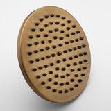 Brewst Round Rain Showerhead Only Wall Mount Shower System in Antique Brass Solid Brass