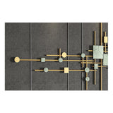 1 Piece Europe Modern Geometric Metal Iron Wall Decor Multi-Colored