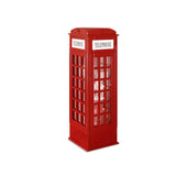 Phone Booth-Shaped Retro Kid's Bookcase England Style